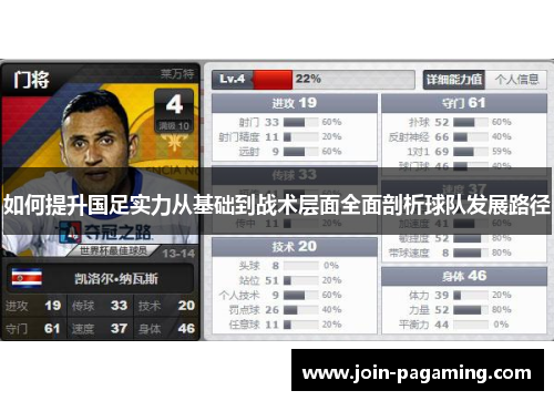 如何提升国足实力从基础到战术层面全面剖析球队发展路径 如何提升国足实力从基础到战术层面全面剖析球队发展路径