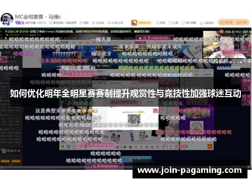 如何优化明年全明星赛赛制提升观赏性与竞技性加强球迷互动 如何优化明年全明星赛赛制提升观赏性与竞技性加强球迷互动